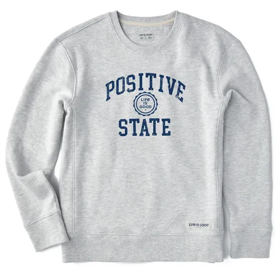 Women's Positive State Simply True Fleece Crew
