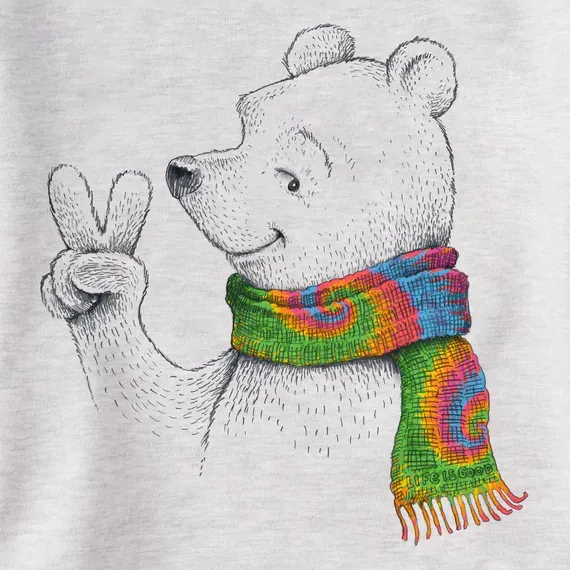 Women's Peaceful Winnie Simply True Fleece Crew