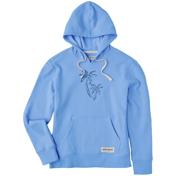 Women's Two Simple Palms Simply True Fleece Hoodie