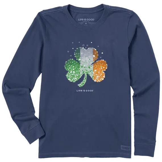 Women's Shamrock of Shamrocks Long Sleeve Crusher Tee