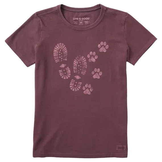 Women's Trails & Tails  Crusher Tee