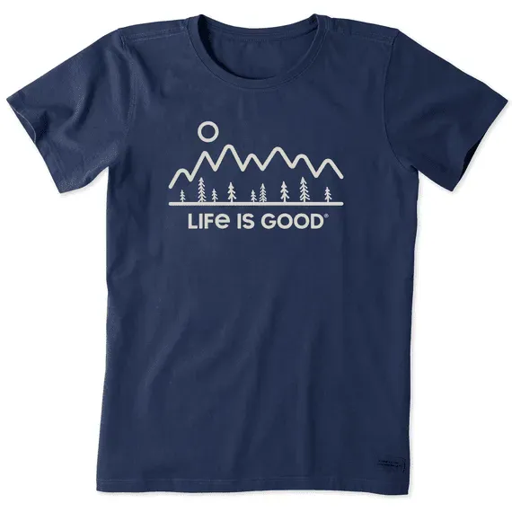 Women's Minimal Nature Landscape Crusher-LITE Tee
