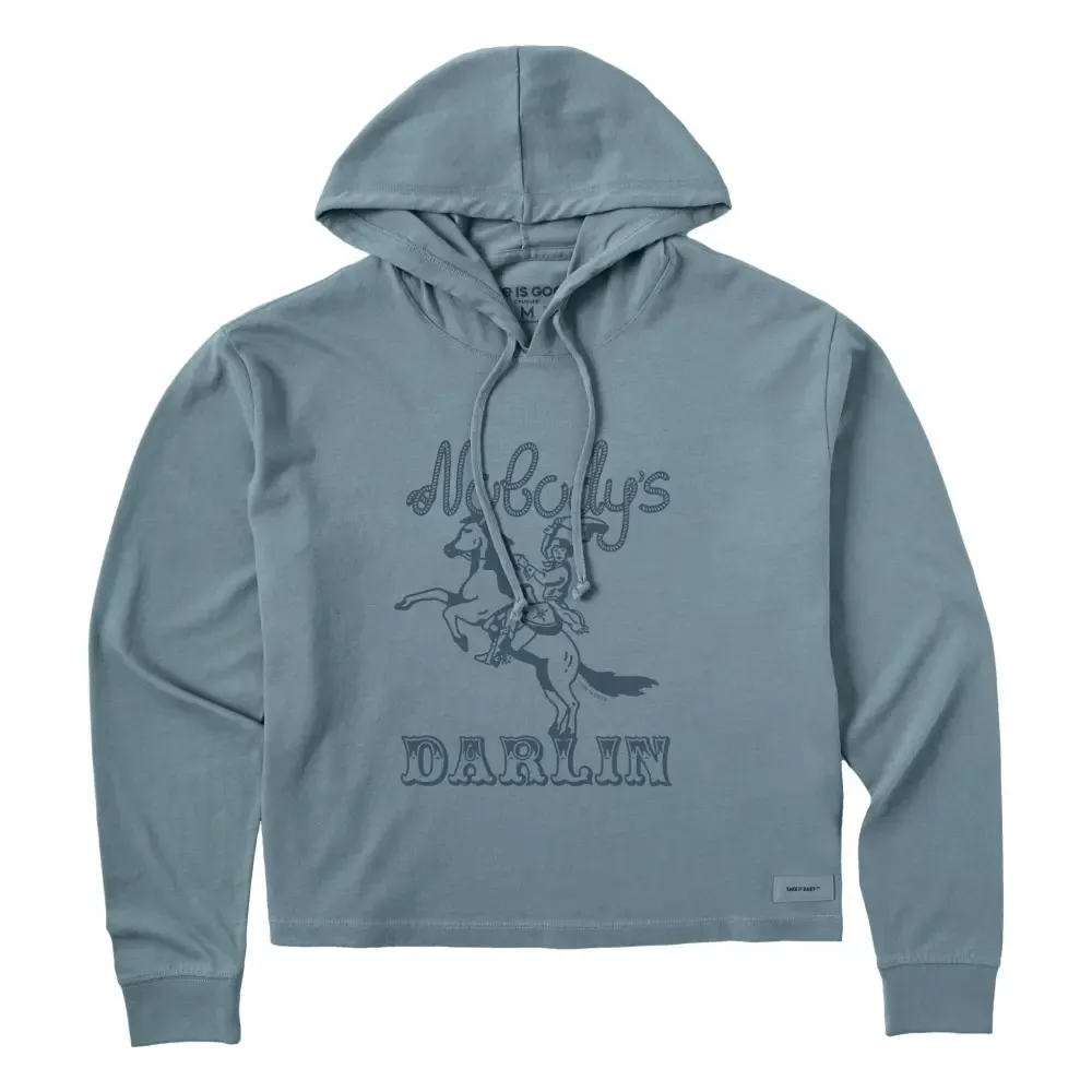 Women's Nobody's Darlin Cowgirl Crusher Boxy Hoodie