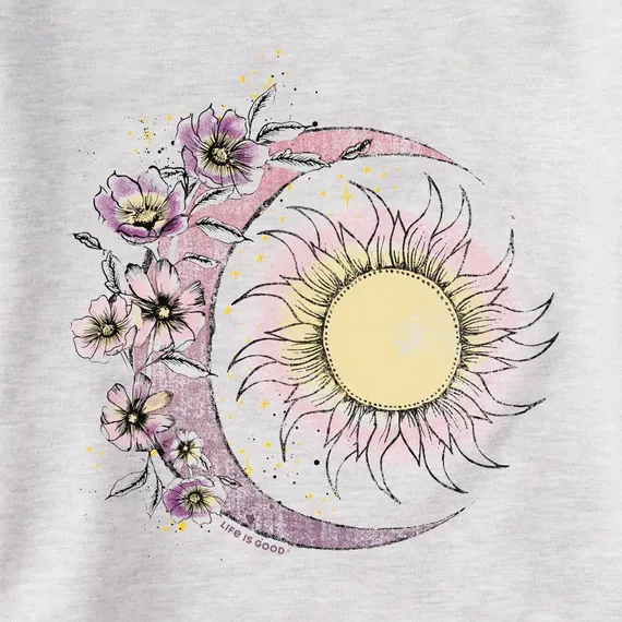 Women's Moon Flower Simply True Fleece Crew
