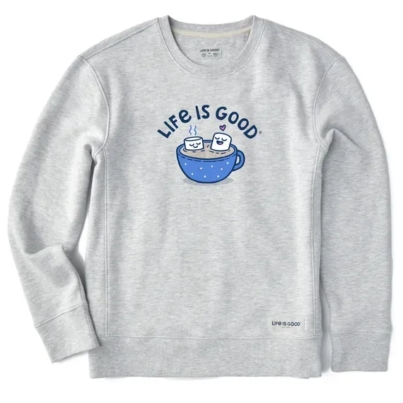 Women's Cocoa Time Simply True Fleece Crew