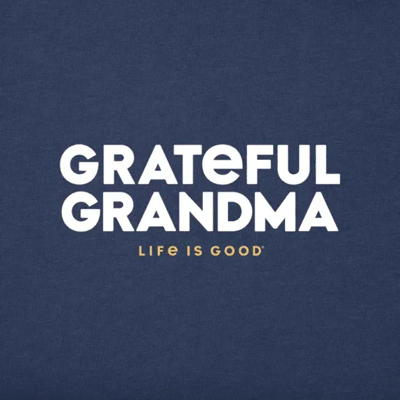 Women's Grateful Grandma  Crusher Vee