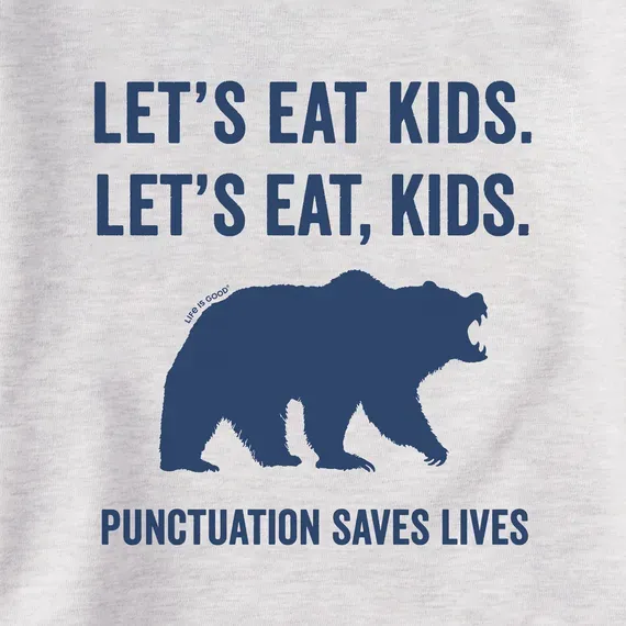 Women's Let's Eat, Kids Simply True Fleece Crew