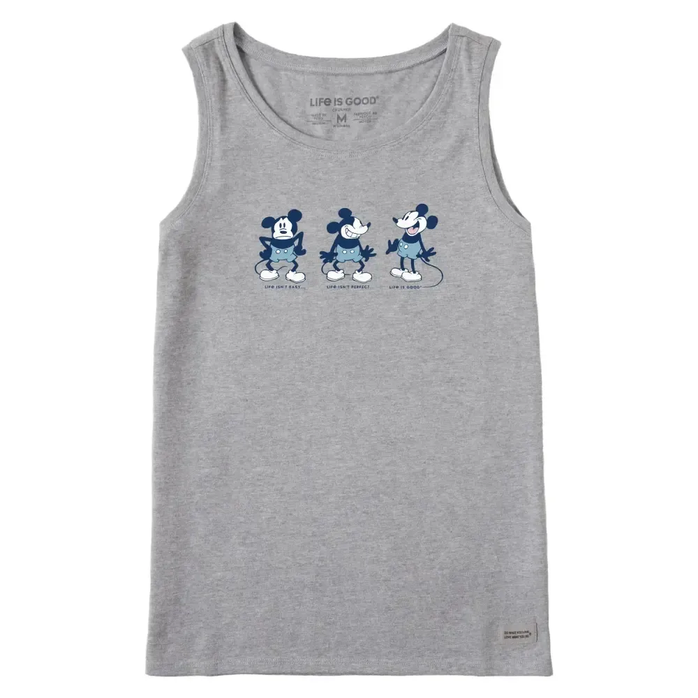 Women's Steamboat Willie Life isn't Easy Crusher Tank