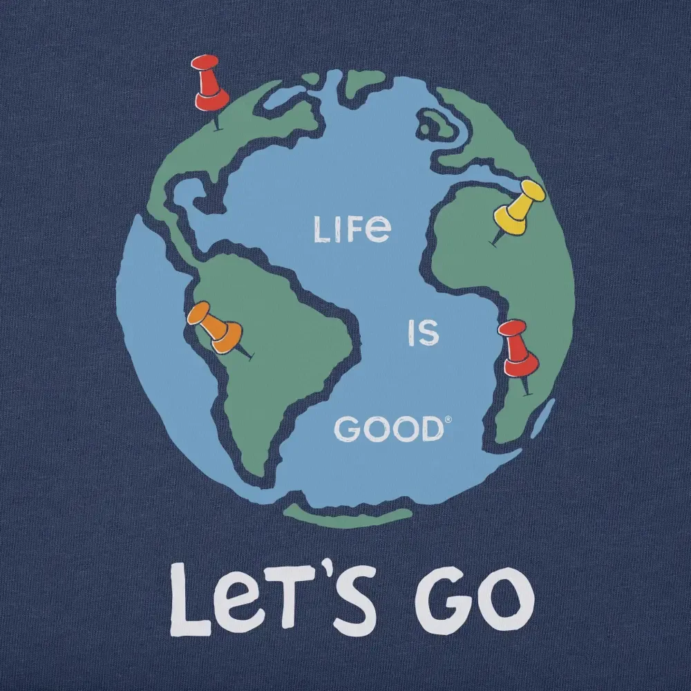 Men's Let's Go Short Sleeve Crusher Tee