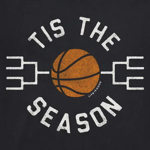 Women's Tis the Season March Hoops Simply True Fleece Crew