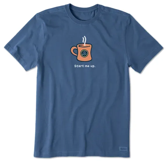 Men's Start Me Up Short Sleeve  Tee