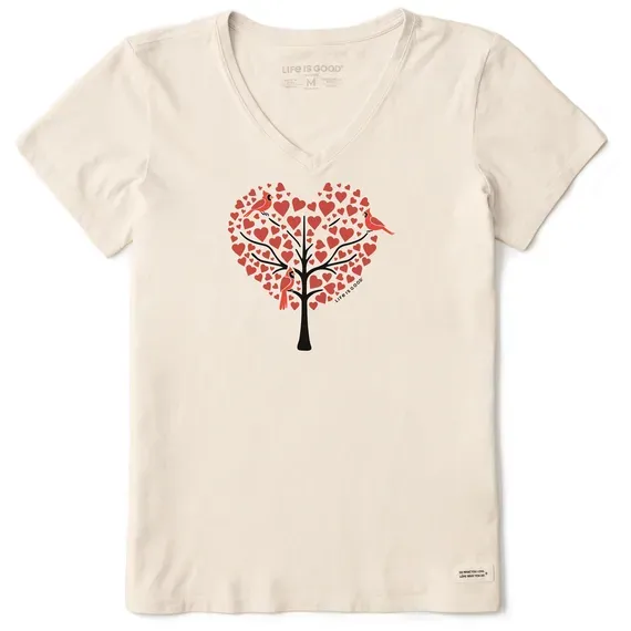 Women's Cardinals in Love  Crusher Vee