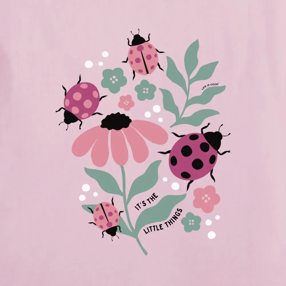 Women's It's the Little Ladybug Things Short Sleeve Tee