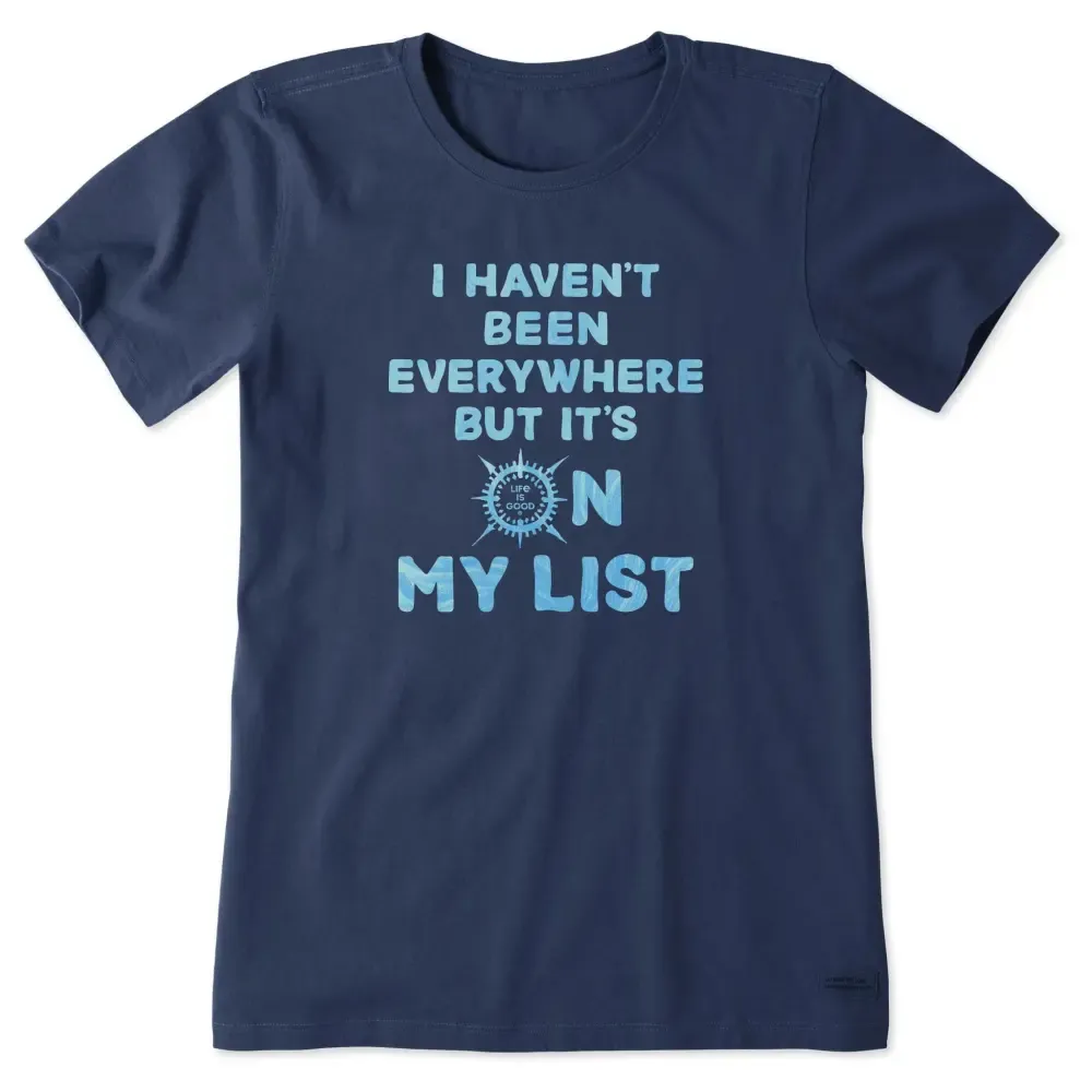 Women's Wordsmith Everywhere Compass Short Sleeve Tee