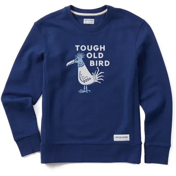 Women's Tough Old Bird Simply True Fleece Crew