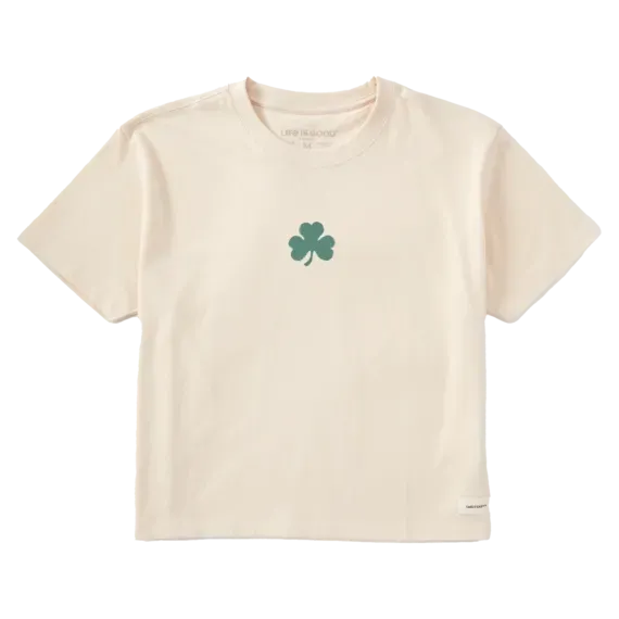Women's Bert's Shamrock  Crusher Boxy Tee