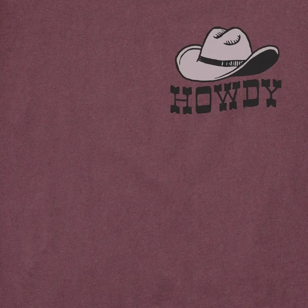 Men's Howdy Hat Short Sleeve Crusher Tee