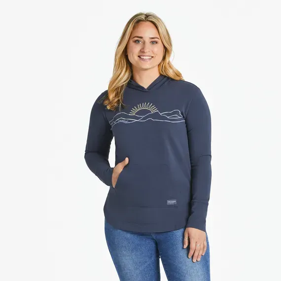 Women's Freehand Mountain Sun Crusher-FLEX Hoodie Tunic
