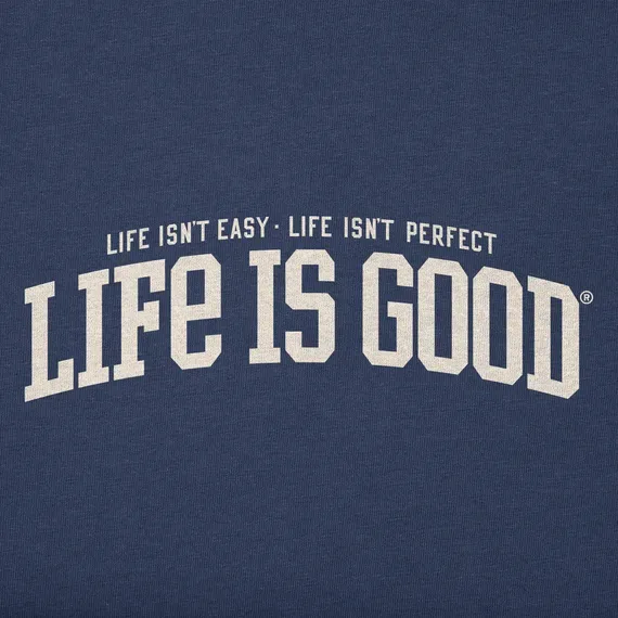 Women's Branded Athletic Life Isnt Easy Simply True Fleece Hoodie