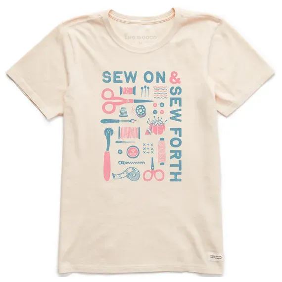 Women's Sew On and Sew Forth Tools  Crusher Tee
