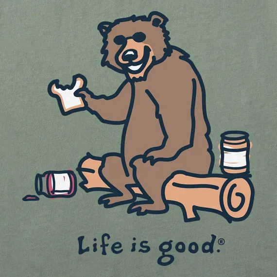 Men's Bear PB&J Crusher Tee