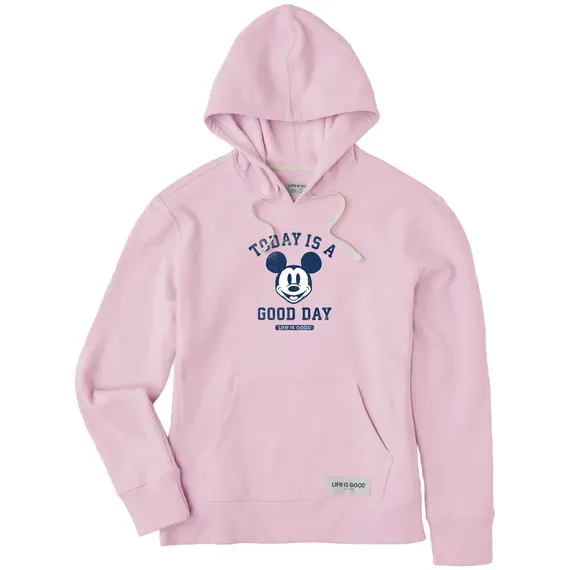 Women's Steamboat Willie Good Day Simply True Fleece Hoodie