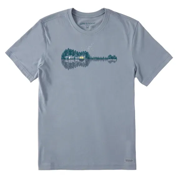 Men's Pine Guitarscape Short Sleeve  Tee