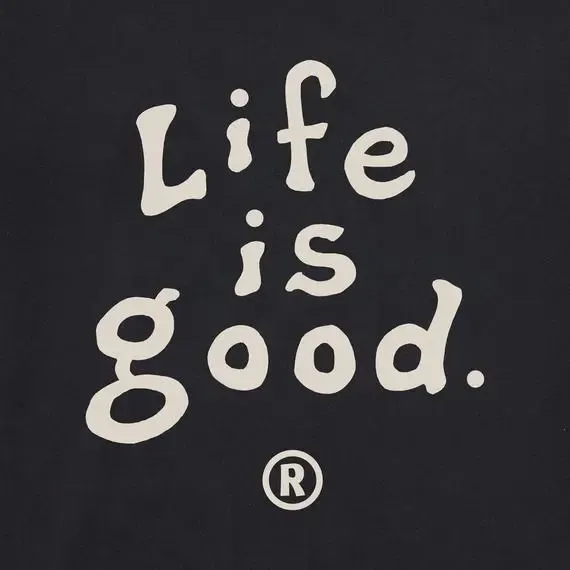 Women's LIG Vintage Wordmark Stacked Simply True Fleece Crew