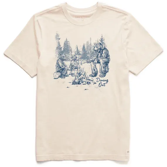 Men's Dining Out Bears Short Sleeve Tee