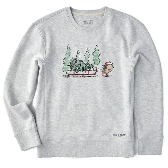 Women's Hedgehog Sled Simply True Fleece Crew