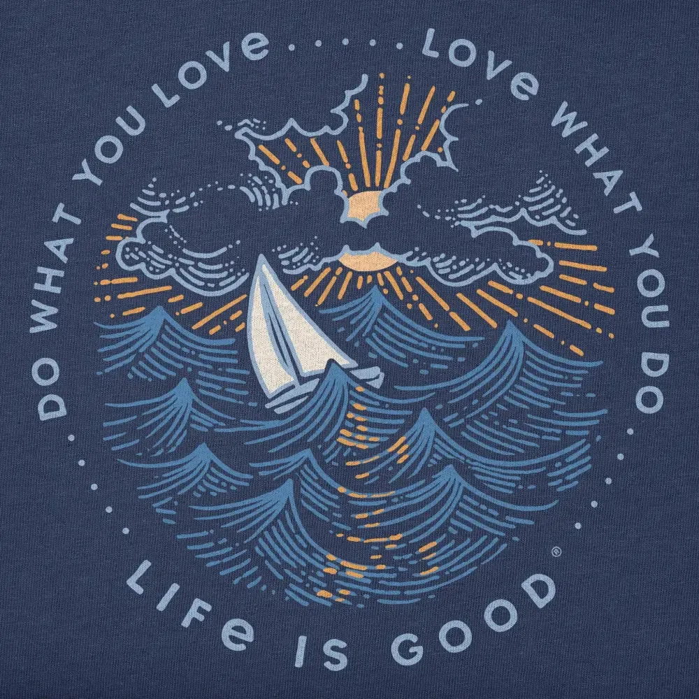 Men's DWYL Sea Sailboat Short Sleeve Tee