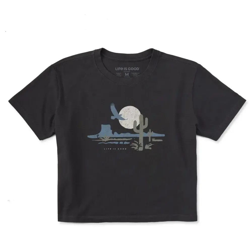 Women's Eagle in the Outdoors Short Sleeve Crusher Boxy Tee