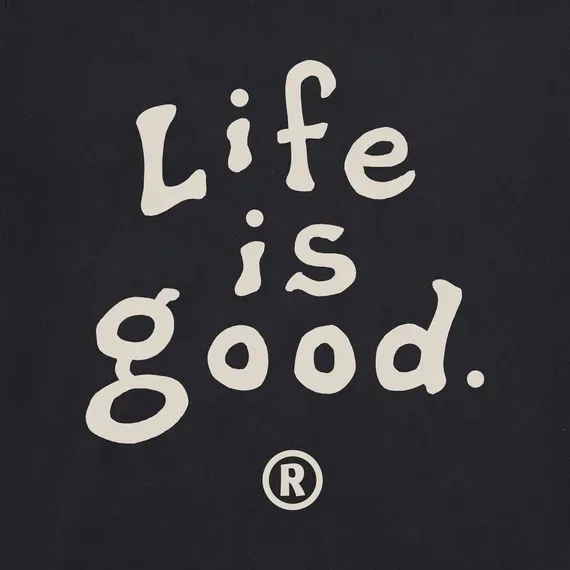 Women's LIG Vintage Wordmark Stacked Simply True Fleece Crew