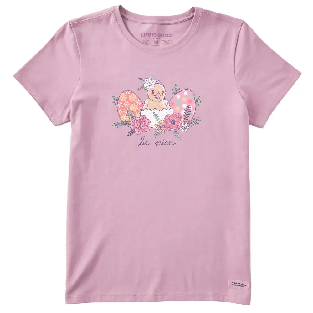 Women's Be Nice Chick Short Sleeve Tee