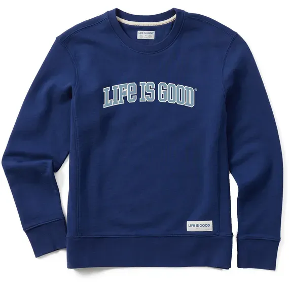 Women's Branded 2-Tone Simply True Fleece Crew