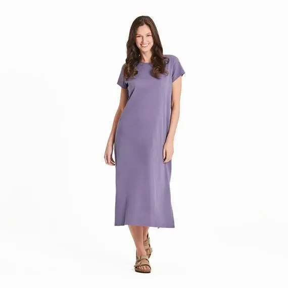 Women's Solid Crusher Weekend Dress