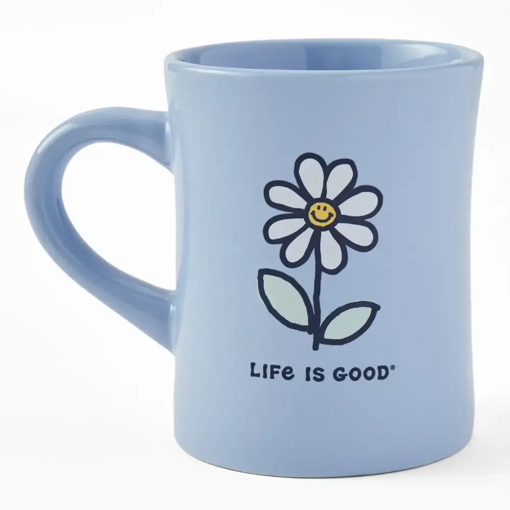 Adult Unisex Smile Daisy Diner Mug