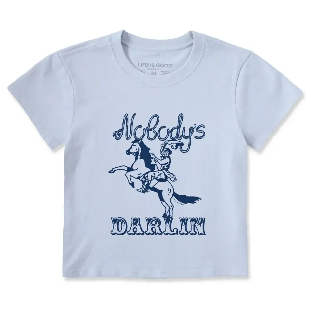 Women's Nobody's Darlin Cowgirl Crusher-LITE Shrunken Tee