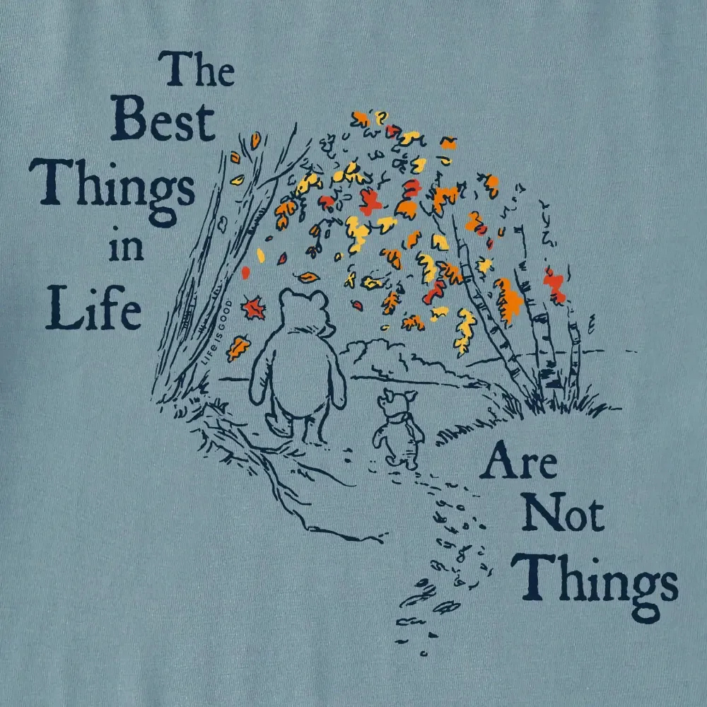 Women's Winnie Best Things Foliage Short Sleeve Crusher Tee
