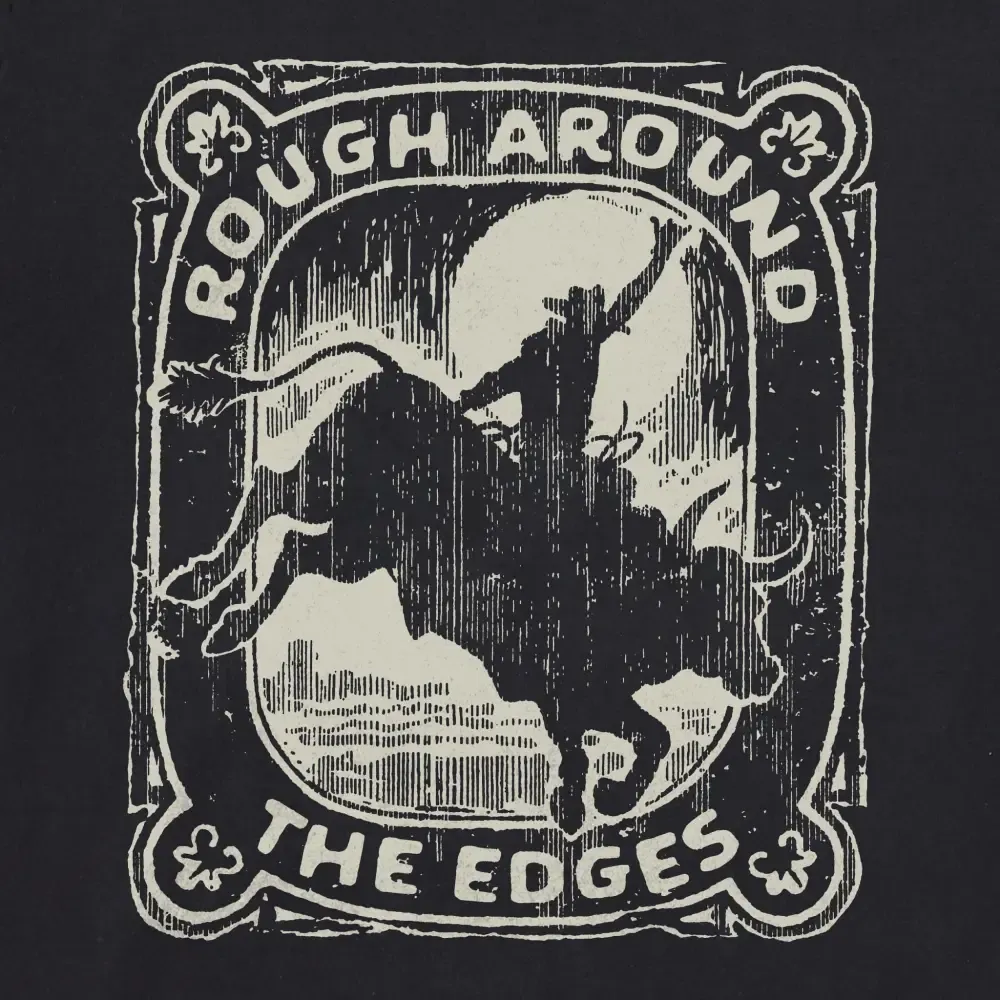 Women's Rough Around The Edges Short Sleeve Crusher Boxy Tee