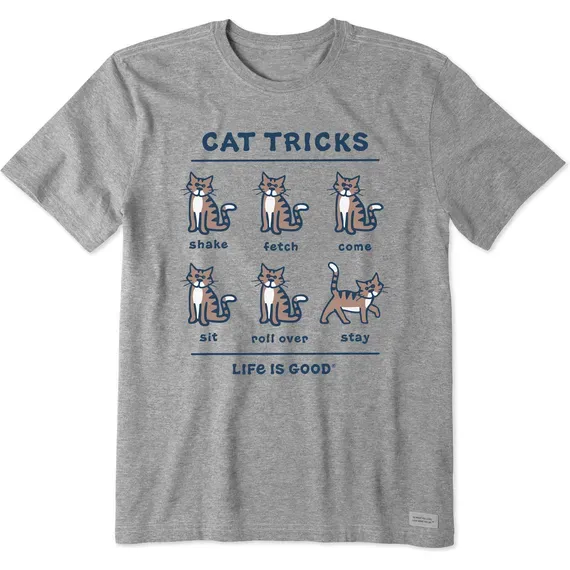 Men's Tabby Al Cat Tricks Crusher Tee