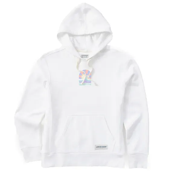 Women's Here Comes The Sunshine Arch Simply True Fleece Hoodie