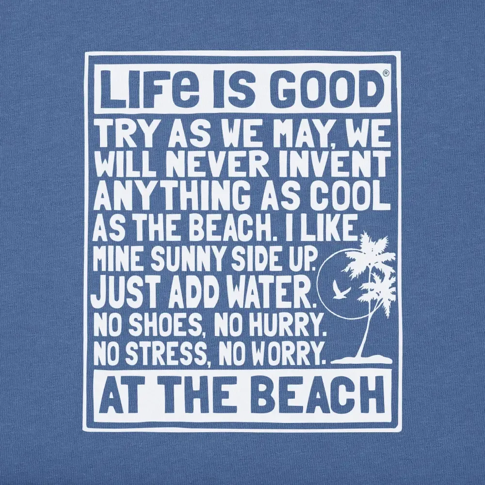 Men's Berts Beach Manifesto Short Sleeve Crusher Tee