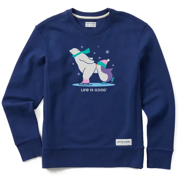 Women's Polar Skate Simply True Fleece Crew