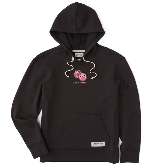 Women's Let it Ride Dice Simply True Fleece Hoodie