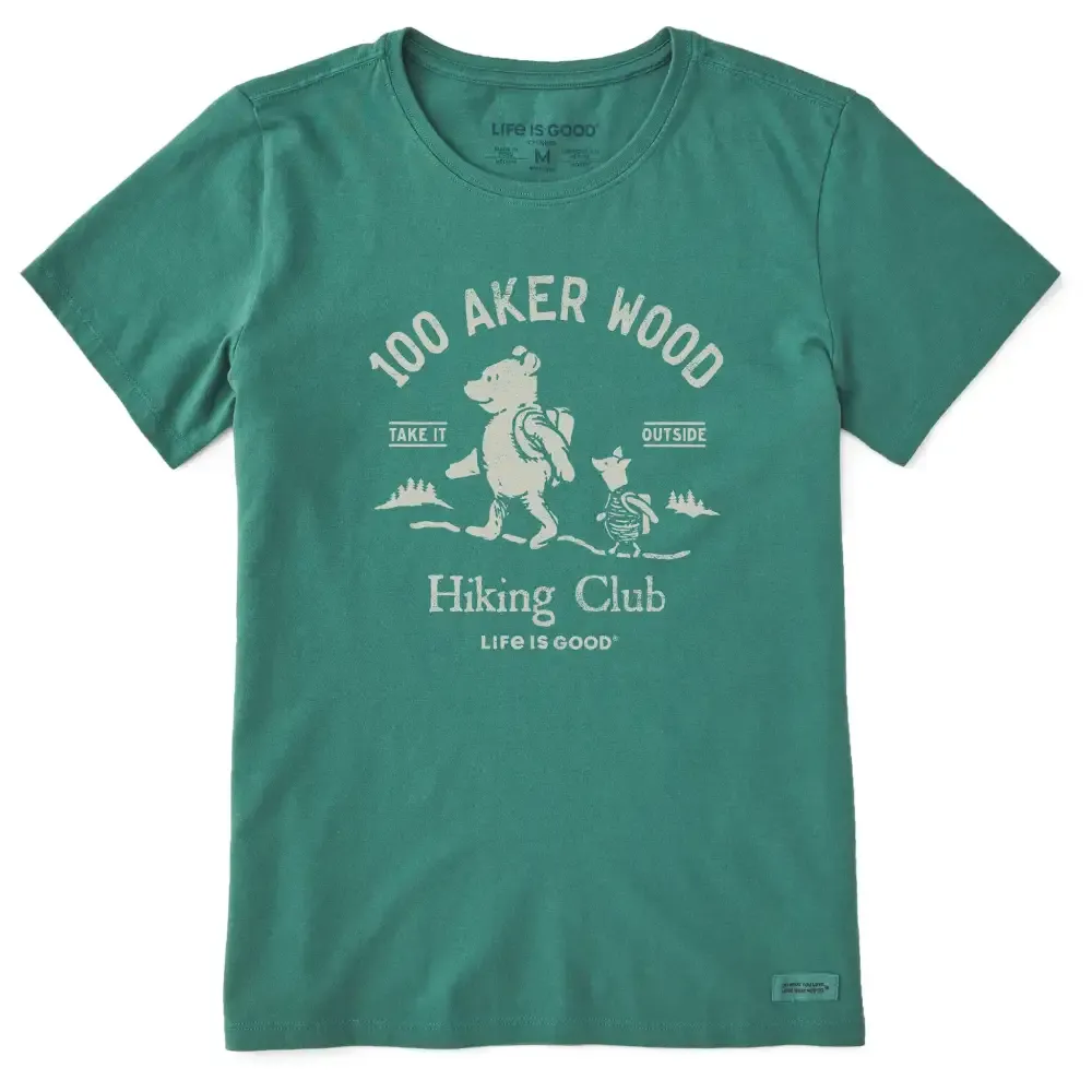 Women's 100 Aker Hiking Club Short Sleeve Crusher Tee