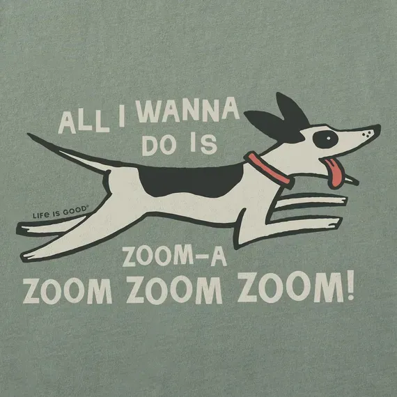 Men's Zoom Zoom Dog  Crusher Tee