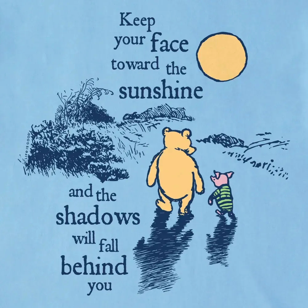 Men's Winnie & P Keep Your Face Towards the Sunshine Short Sleeve Tee
