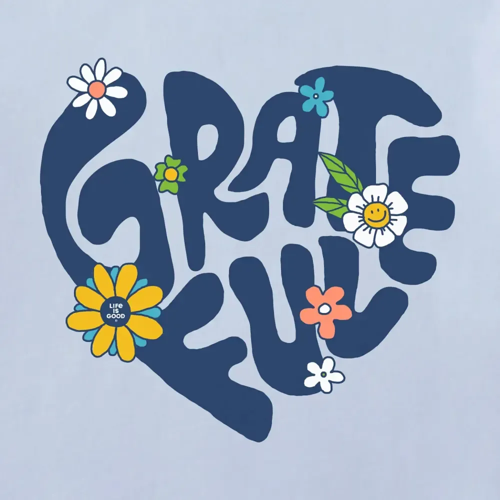 Women's Grateful Heart Short Sleeve Crusher Tee