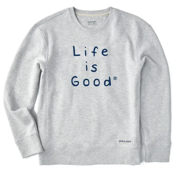 Women's Quirky Stacked LIG Simply True Fleece Crew